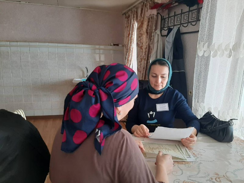 Будни специалистов по социальной работе. Проверка надомного социального обслуживания.
