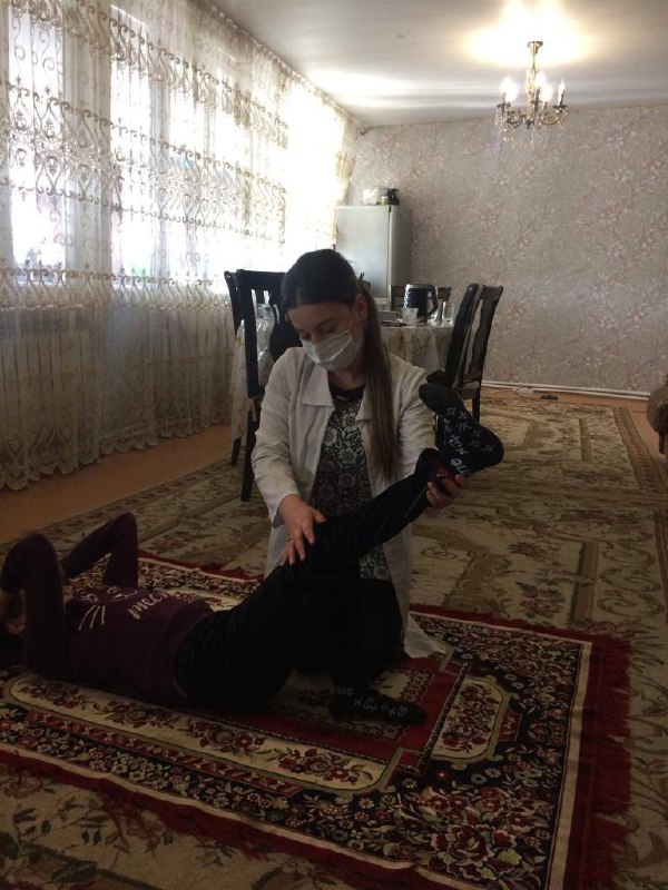 Будни инструктора ЛФК-Алишейховой З