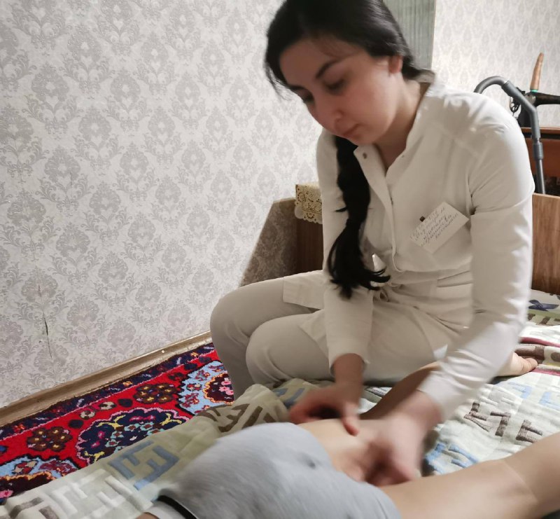 Ибрагимова Кистаман Руслановна мед сестра по массажу, провела массаж подопечному Мусаеву Асхабу М
