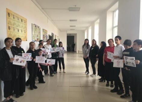 ⚡️25 декабря 2023 года специалисты отдела семьи провели акцию под названием "Наркотики забирают твою жизнь" в школе №1.