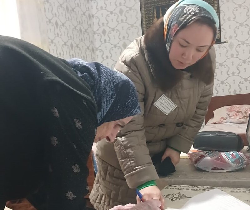 ✅Проводится работа по информированию и уведомлению пожилых граждан о предстоящей диспансеризации.