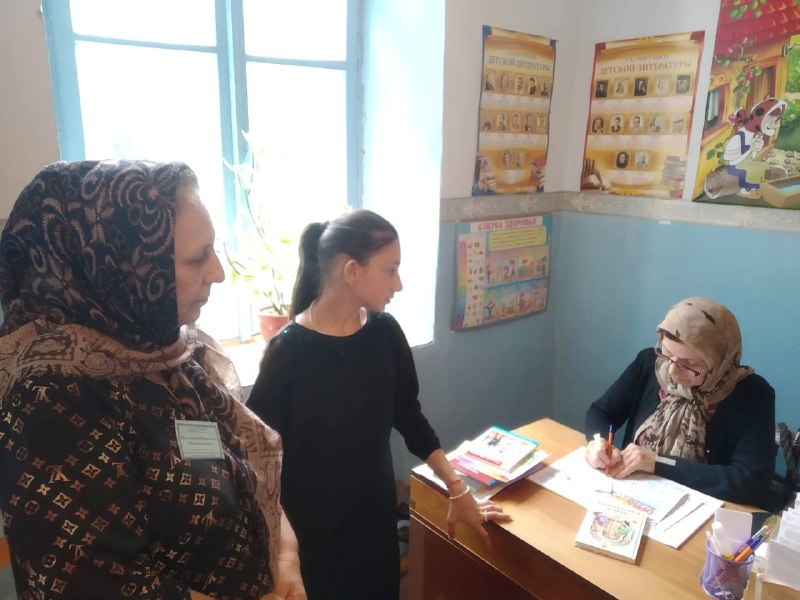 Рабочие будни специалиста по работе с семьей и детьми ГБУ РД КЦСОН в МО «Сергокалинский район»Магомедова Н. Оказание услуг.