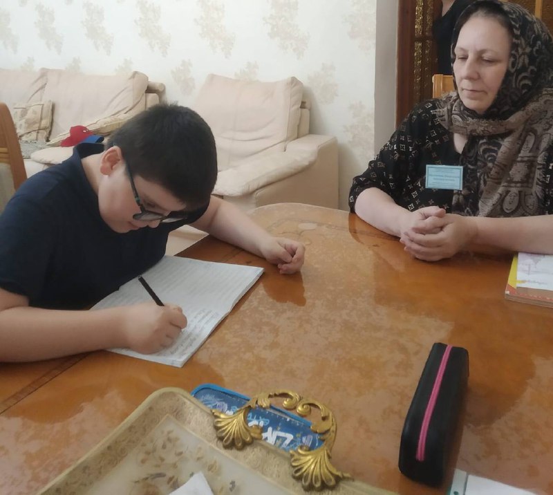Рабочие будни специалиста по работе с семьей и детьми ГБУ РД КЦСОН в МО «Сергокалинский район»Магомедова Н. Оказание услуг.