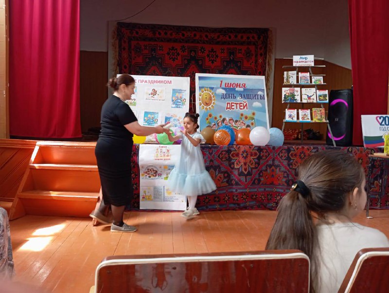 🧩Специалисты по работе с семьёй и детьми Алиева Хадижат, Алхасанова Марина, Абдуллаева Зухра, Джупанова Ханум, Шихшабекова Муршидат провели мероприятие, посвященное ко Дню защиты детей.