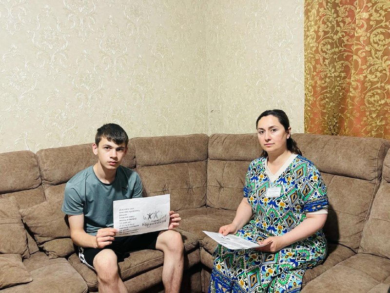🔺Специалист по работе с семьей Джалилова Марзият посетила подопечного Магомедова Н. и провела с ним беседу на актуальную и важную тему "Скажи наркотикам - нет!".