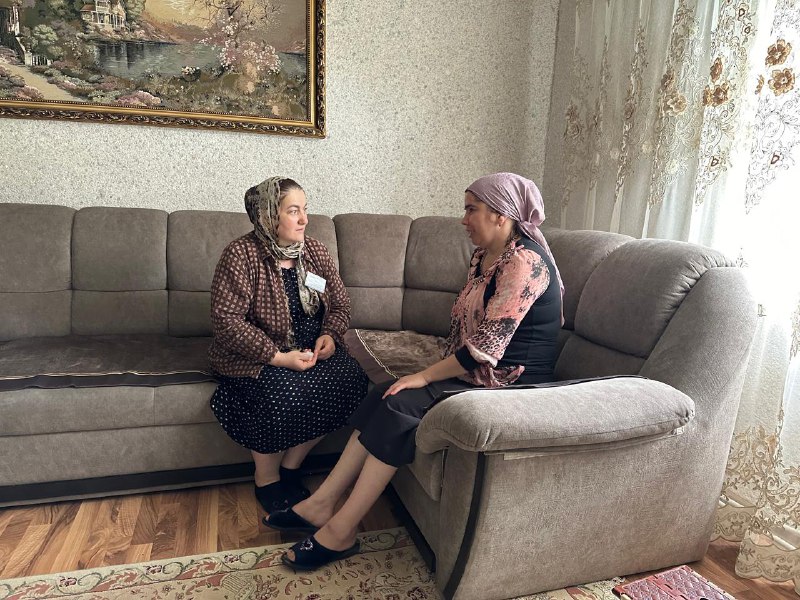 Рабочие будни психолога отделения семьи Шихшабековой Муршидат.