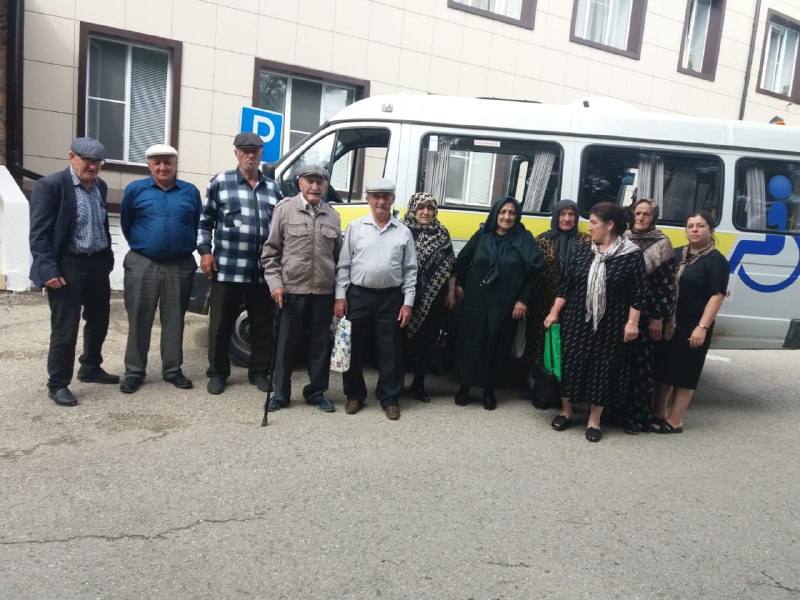 💥В рамках проекта "Старшее поколение" нацпроекта "Демография", специалисты Комплексного центра социального обслуживания Сергокалинского района организовали плановый выезд мобильной бригады в село Нижнее Мулебки.