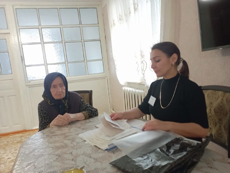 👥Рабочие будни специалистов в рамках регулярного обхода подопечных соцработников.