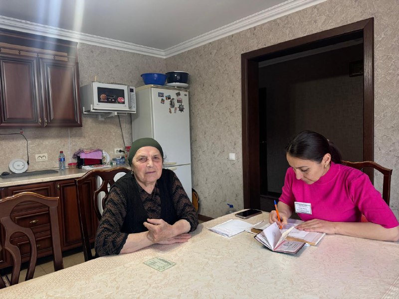 👥Рабочие будни специалистов Центра в рамках регулярного обхода подопечных соцработников.