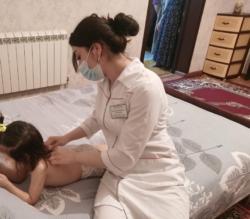 Рабочие будни медсестры по массажу Ибрагимовой Кистаман.