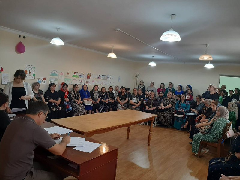 Совещание работников ГБУ РД КЦСОН в МО «Сергокалинский район».