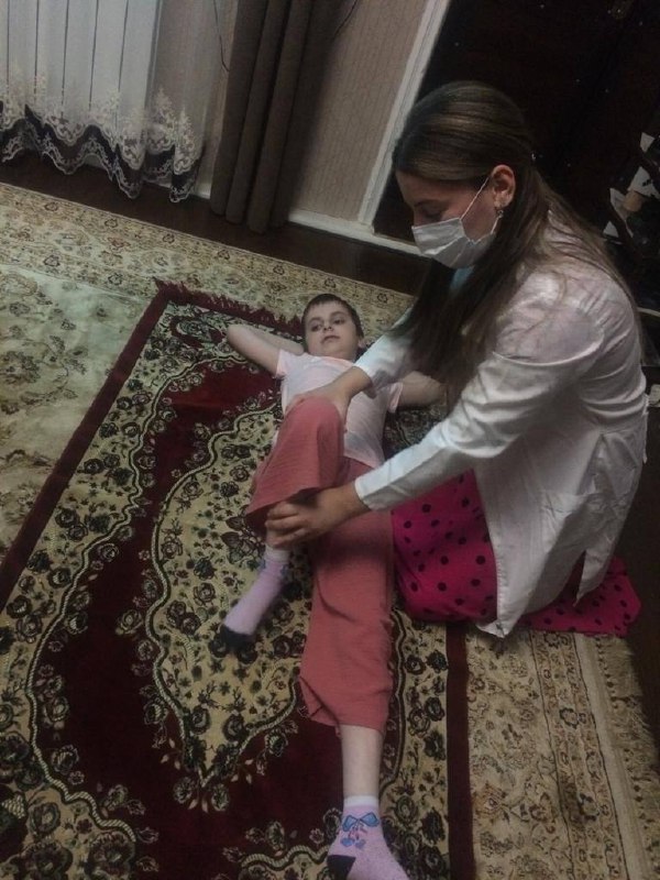 Будни специалиста по ЛФК. Занятия по гимнастике для получателей социальных услуг.