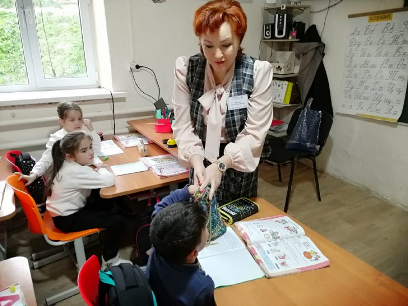 День слепых: Игровое мероприятие для учеников 1 класса.
