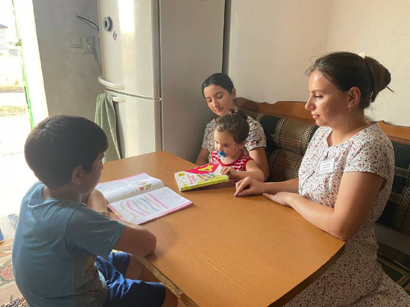 10 августа 2022г. Специалист отделения социального обслуживания на дому детей и семей с детьми ГБУ РД КЦСОН в МО «Сергокалинский район» Идрисова Б.